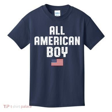 All American Boy USA Flag Kids T-Shirt