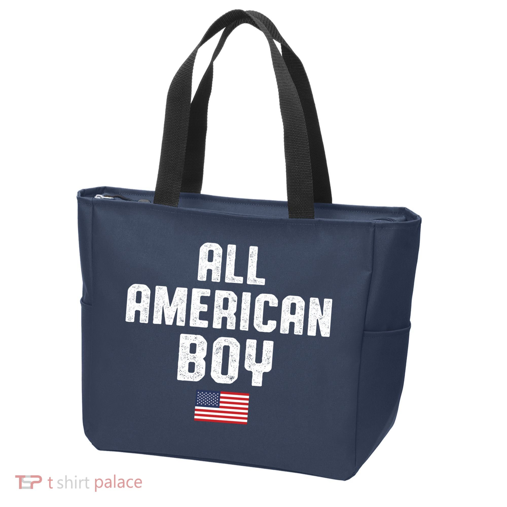 All American Boy USA Flag Tote Bag