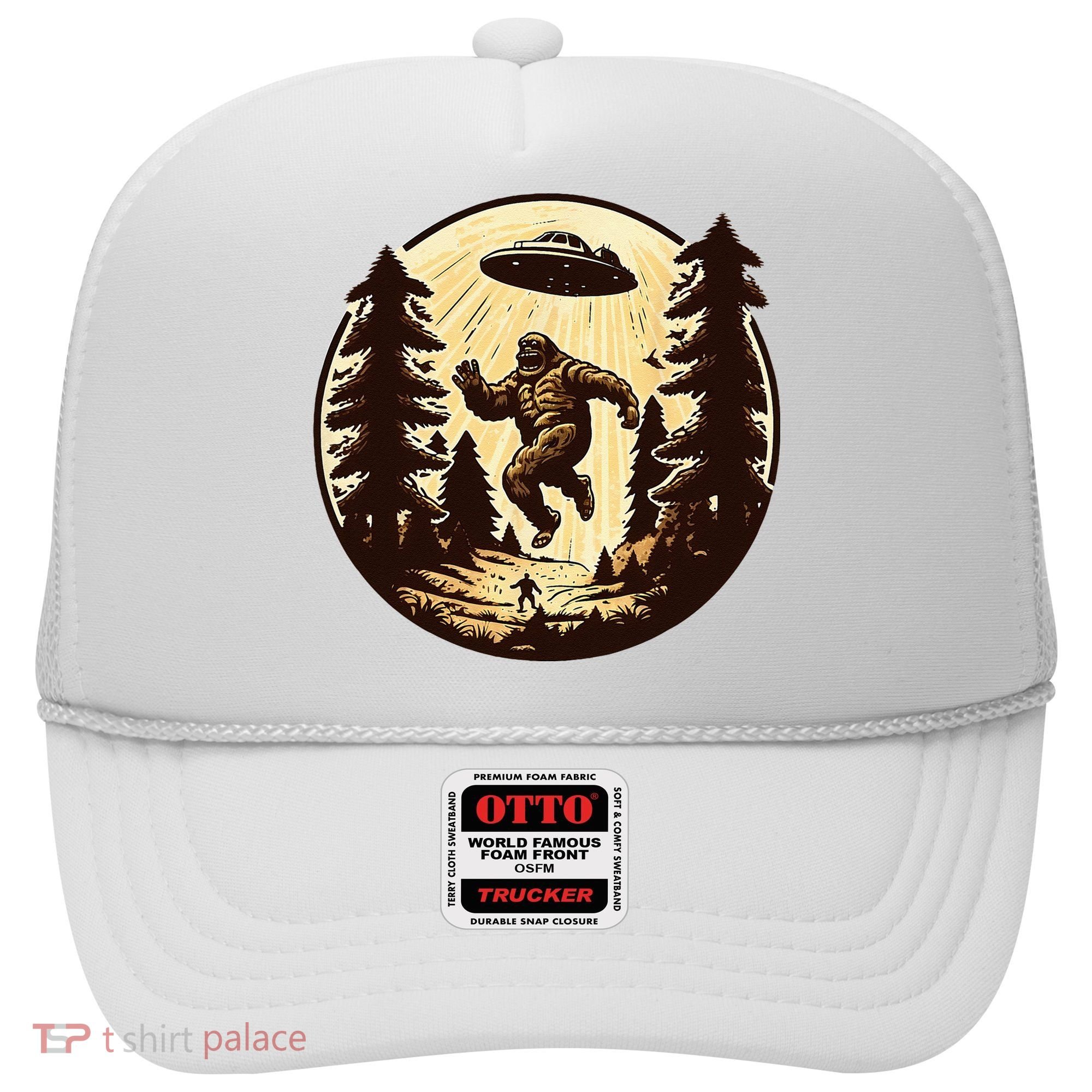 Alien And Bigfoot UFO Bigfoot Alien Hat