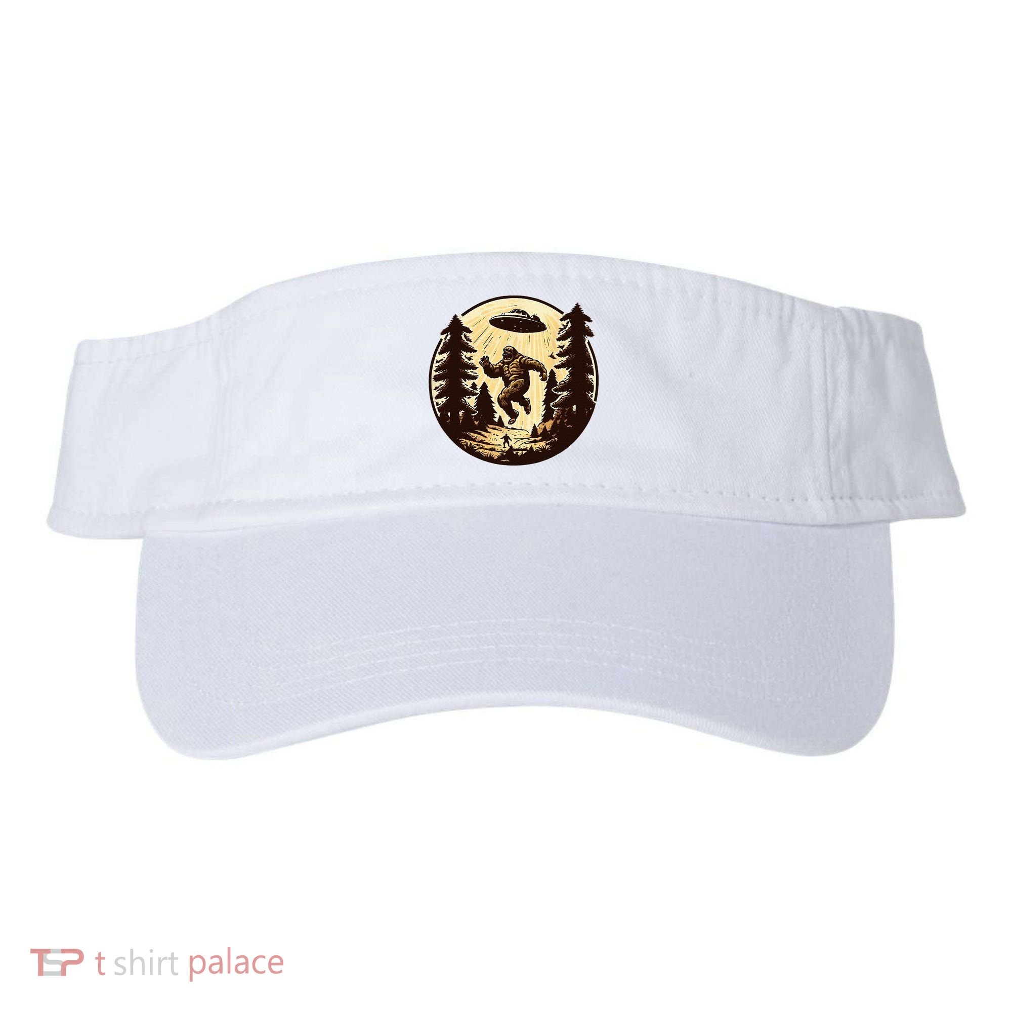 Alien And Bigfoot UFO Bigfoot Alien Visor