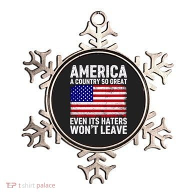 America A Country So Great Even Its Haters WonT Leave Ornament