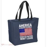 America A Country So Great Even Its Haters WonT Leave Tote Bag thumb 2