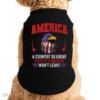 America A Country So Great Even Its Haters Wont Leave Doggie Tank thumb 0