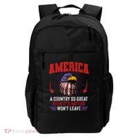 America A Country So Great Even Its Haters Wont Leave Backpack thumb 0