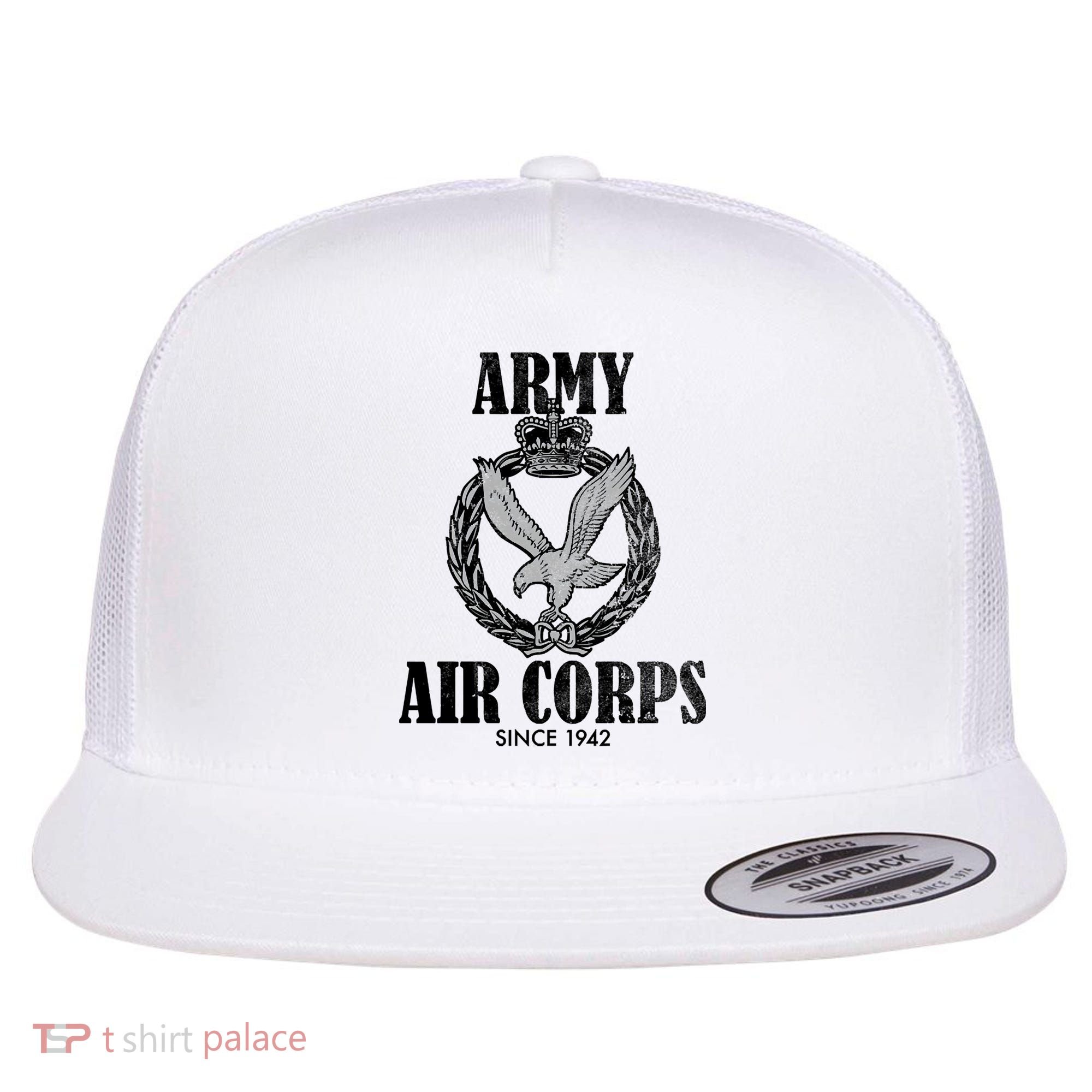 Army Air Corps Since 1942 Flat Bill Trucker Hat