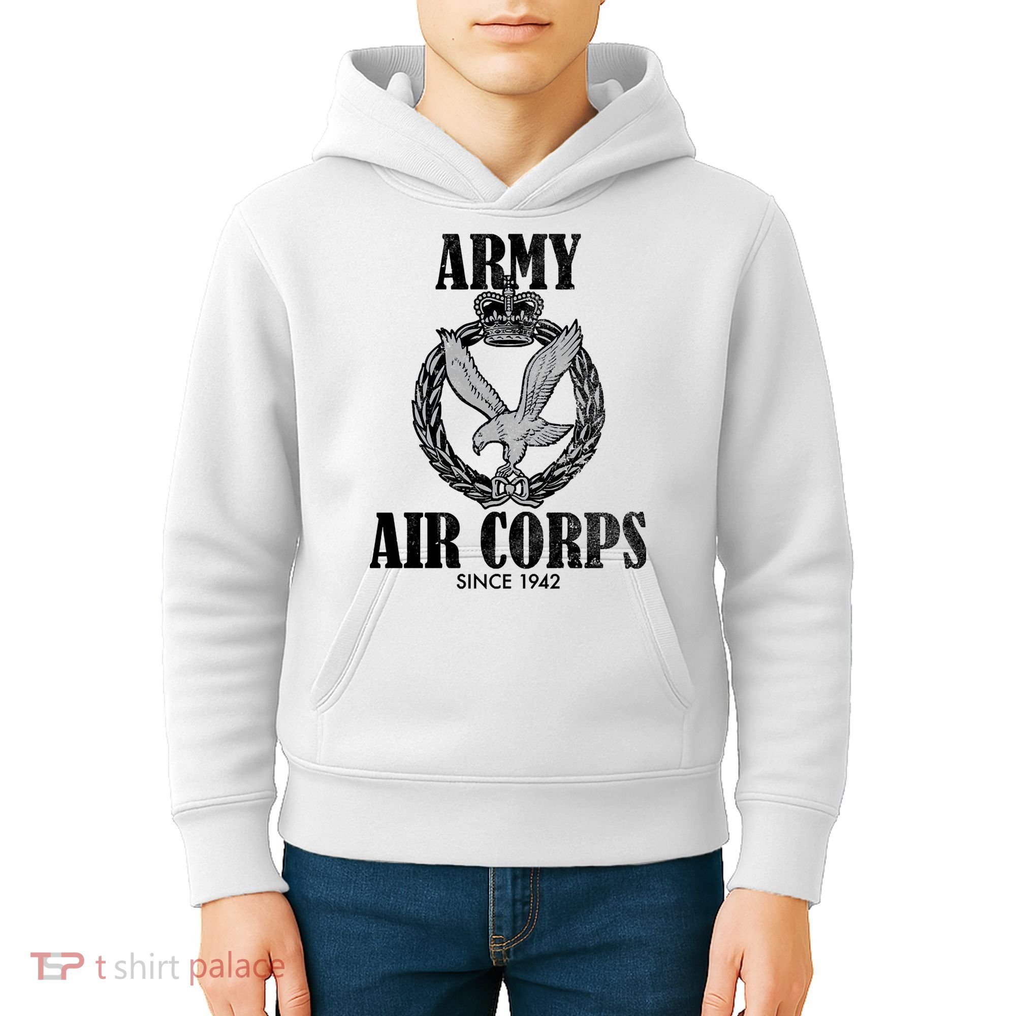 Army Air Corps Since 1942 Kids Hoodie