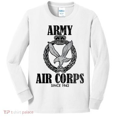Army Air Corps Since 1942 Kids Long Sleeve Shirt