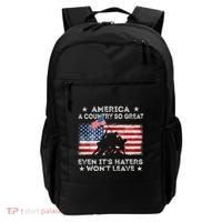 America A Country So Great Even Its Haters Wont Leave Backpack thumb 0