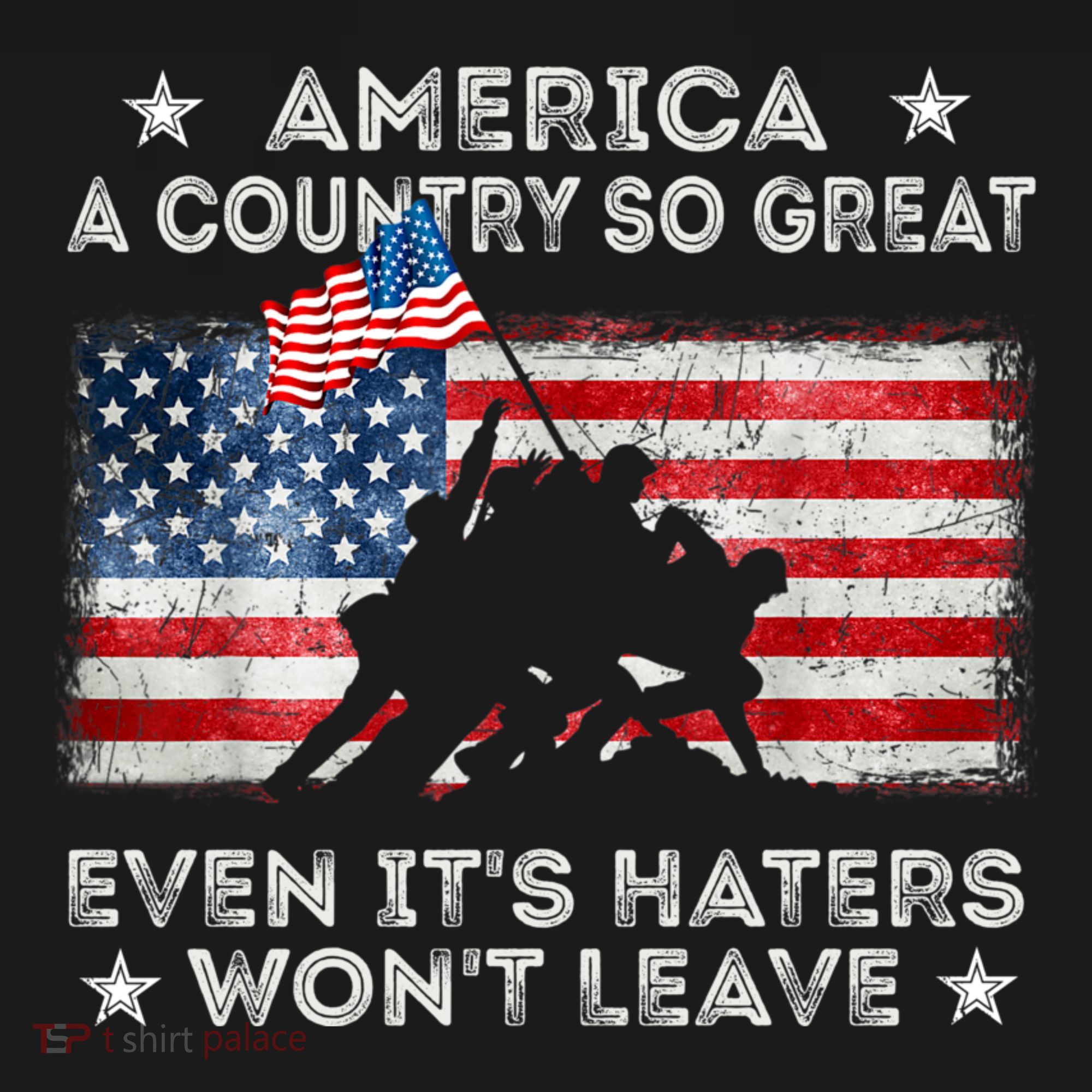 America A Country So Great Even Its Haters Wont Leave Women's Hoodie