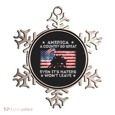 America A Country So Great Even Its Haters Wont Leave Ornament