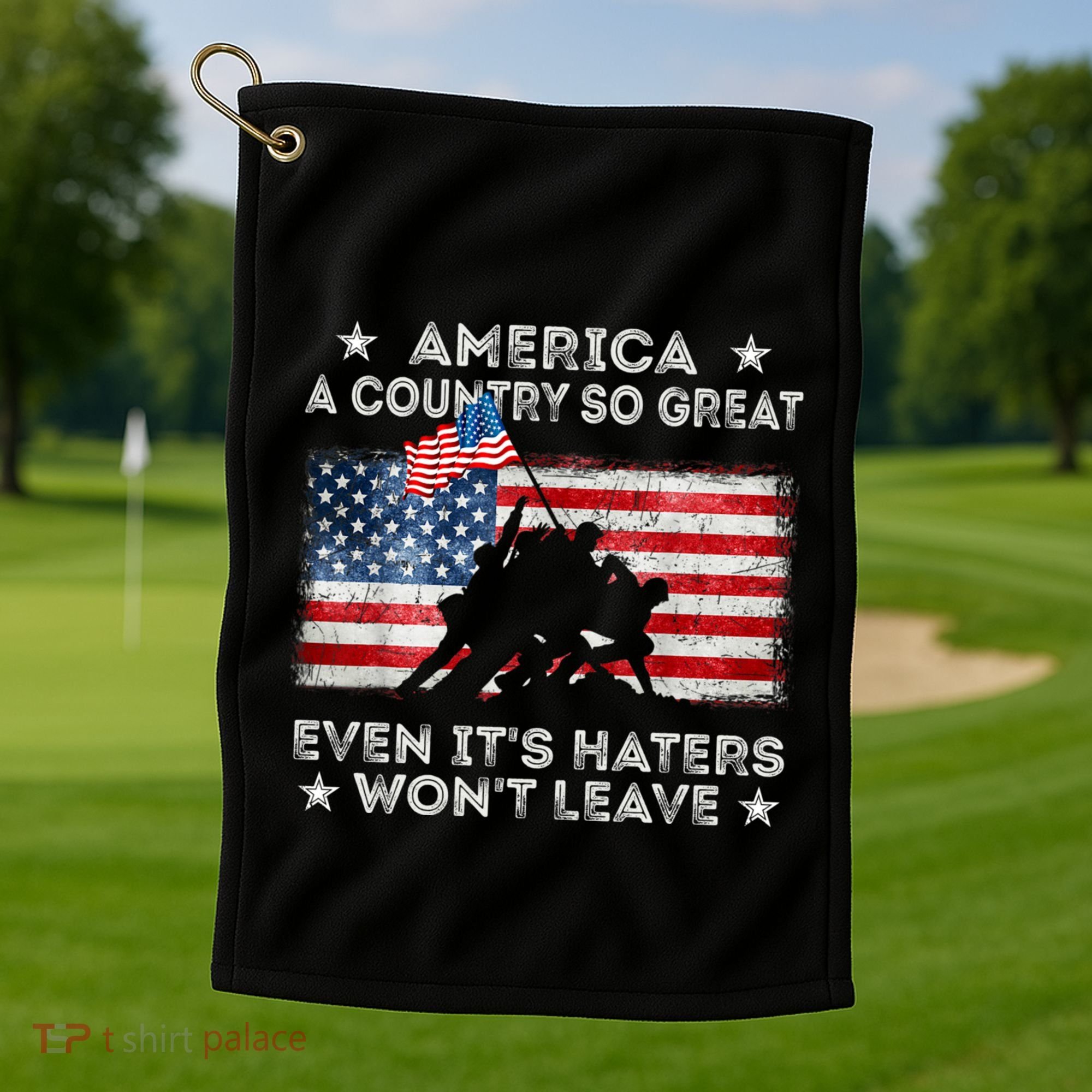 America A Country So Great Even Its Haters Wont Leave Golf Towel