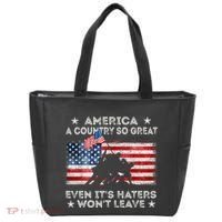 America A Country So Great Even Its Haters Wont Leave Tote Bag thumb 0