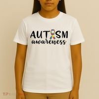 Autism Awareness Cute Autism Awareness Gift T-Shirt thumb 4