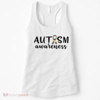 Autism Awareness Cute Autism Awareness Gift Women's Tank Top thumb 0