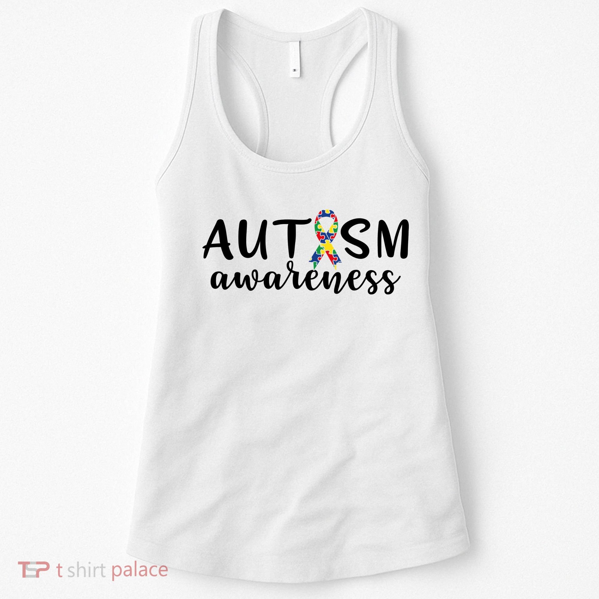 Autism Awareness Cute Autism Awareness Gift Women's Tank Top