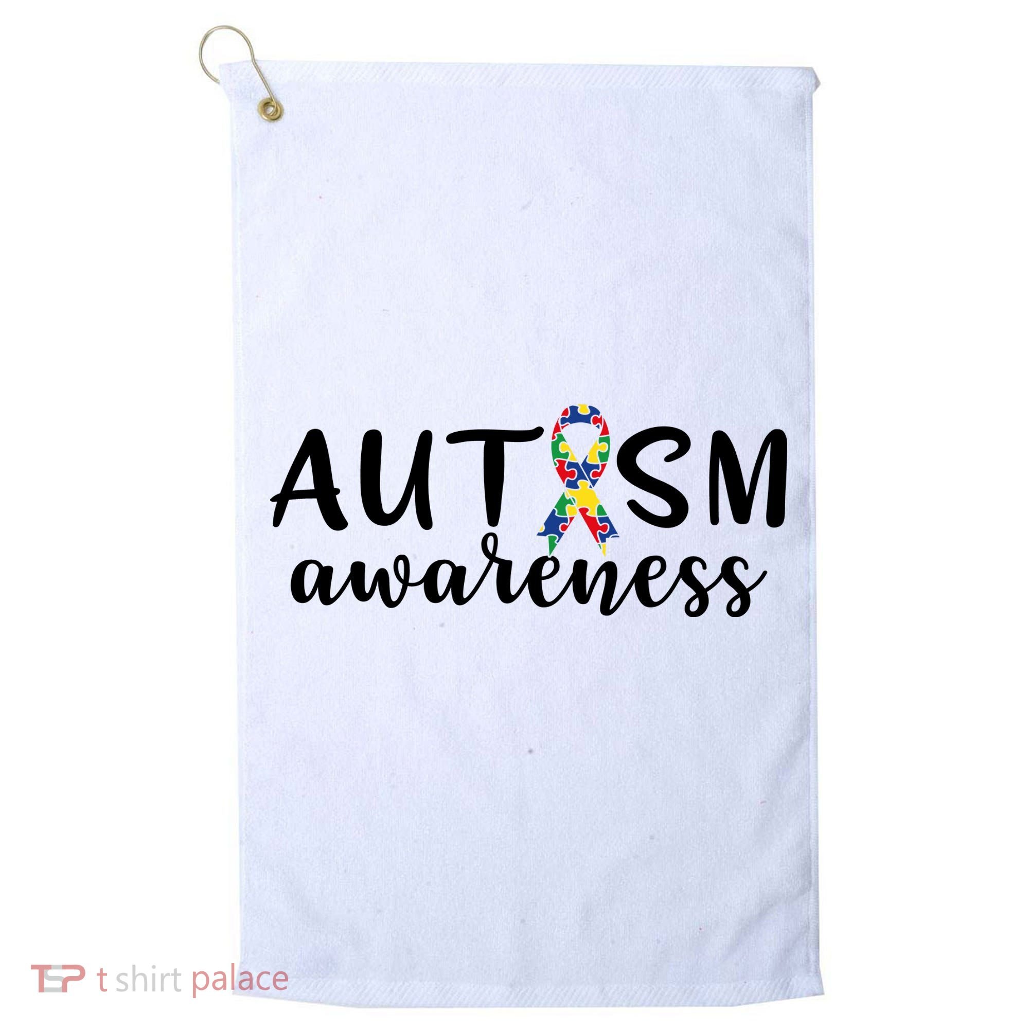 Autism Awareness Cute Autism Awareness Gift Golf Towel