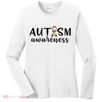Autism Awareness Cute Autism Awareness Gift Women's Long Sleeve Shirt thumb 0