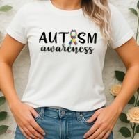 Autism Awareness Cute Autism Awareness Gift Women's T-Shirt thumb 2