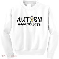 Autism Awareness Cute Autism Awareness Gift Kids Sweatshirt thumb 0