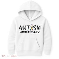 Autism Awareness Cute Autism Awareness Gift Kids Hoodie thumb 0