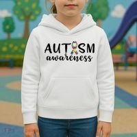 Autism Awareness Cute Autism Awareness Gift Kids Hoodie thumb 3