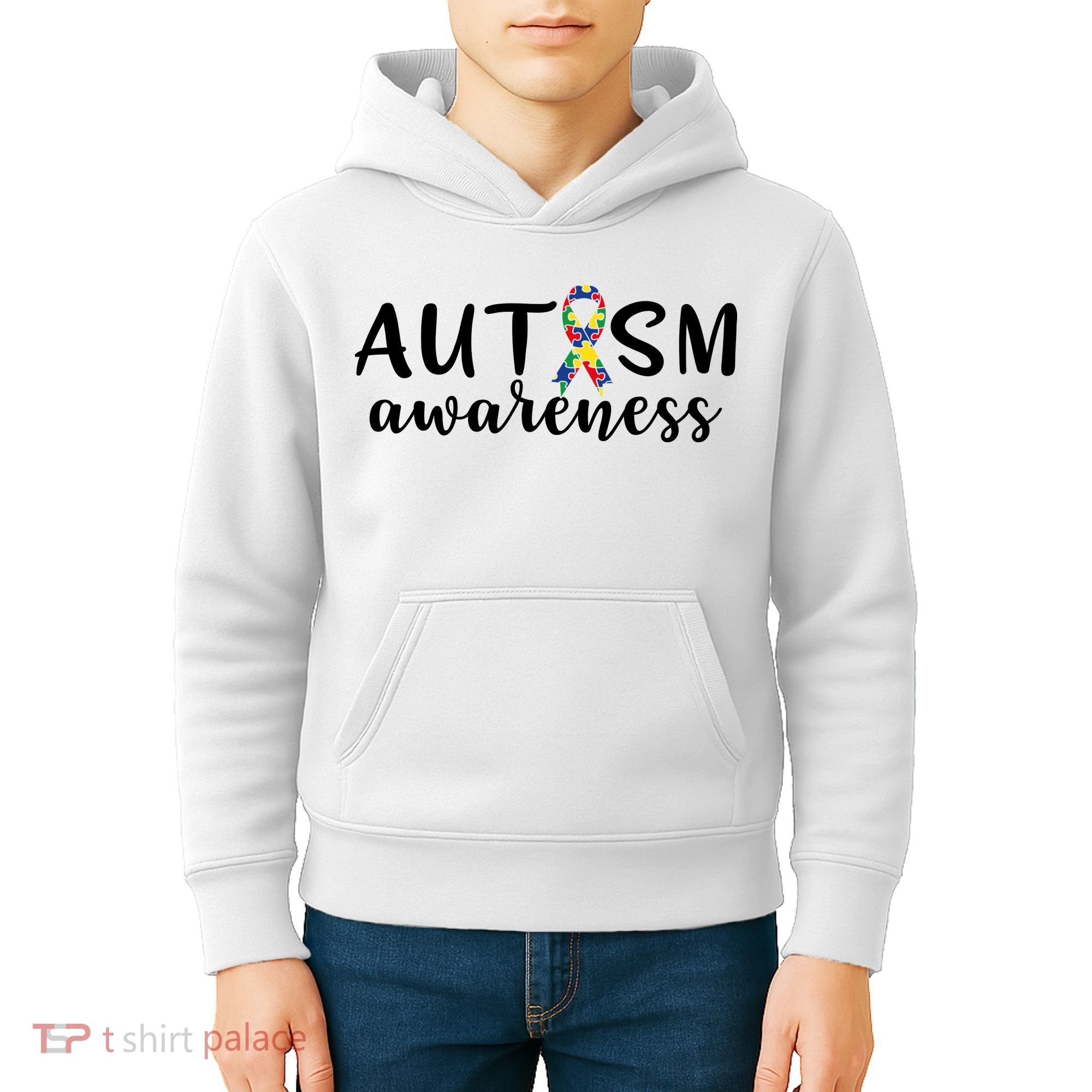 Autism Awareness Cute Autism Awareness Gift Kids Hoodie