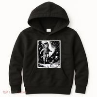 Aliens Abducting cats into Flying UFO Saucer in Cosmic Space Kids Hoodie thumb 0