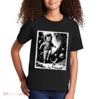 Aliens Abducting cats into Flying UFO Saucer in Cosmic Space Kids T-Shirt thumb 2