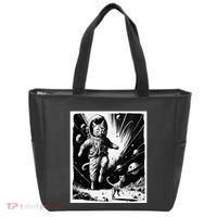 Aliens Abducting cats into Flying UFO Saucer in Cosmic Space Tote Bag thumb 0