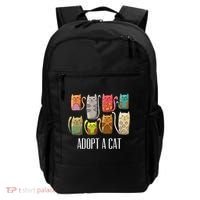 Adopt A Cat Shirt Cat Rescue Cat Adoption Backpack thumb 0