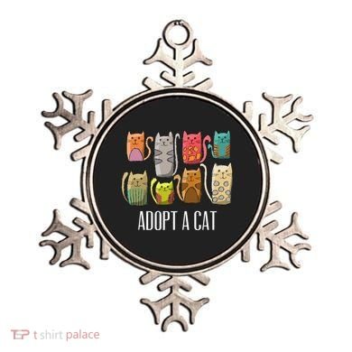 Adopt A Cat Shirt Cat Rescue Cat Adoption Ornament
