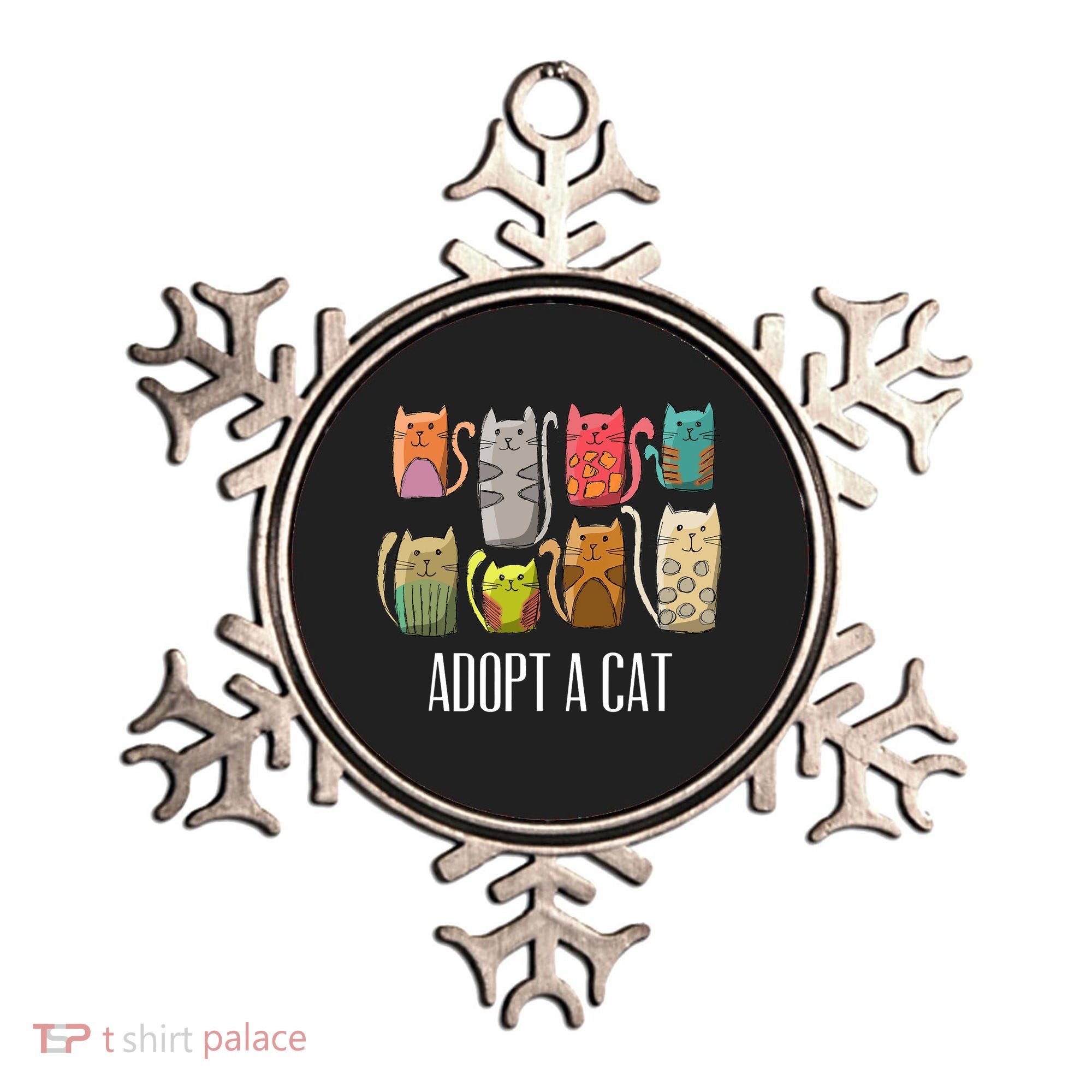 Adopt A Cat Shirt Cat Rescue Cat Adoption Ornament