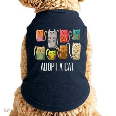 Adopt A Cat Shirt Cat Rescue Cat Adoption Doggie Tank