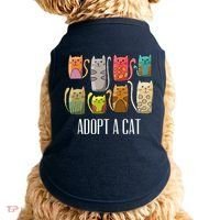 Adopt A Cat Shirt Cat Rescue Cat Adoption Doggie Tank thumb 0