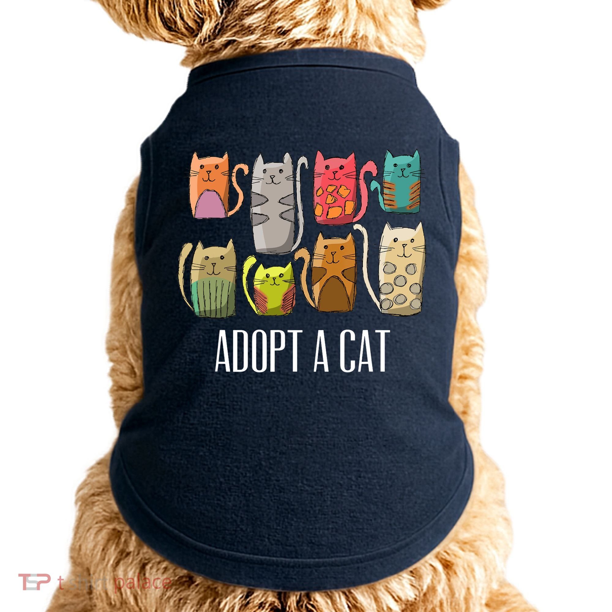 Adopt A Cat Shirt Cat Rescue Cat Adoption Doggie Tank