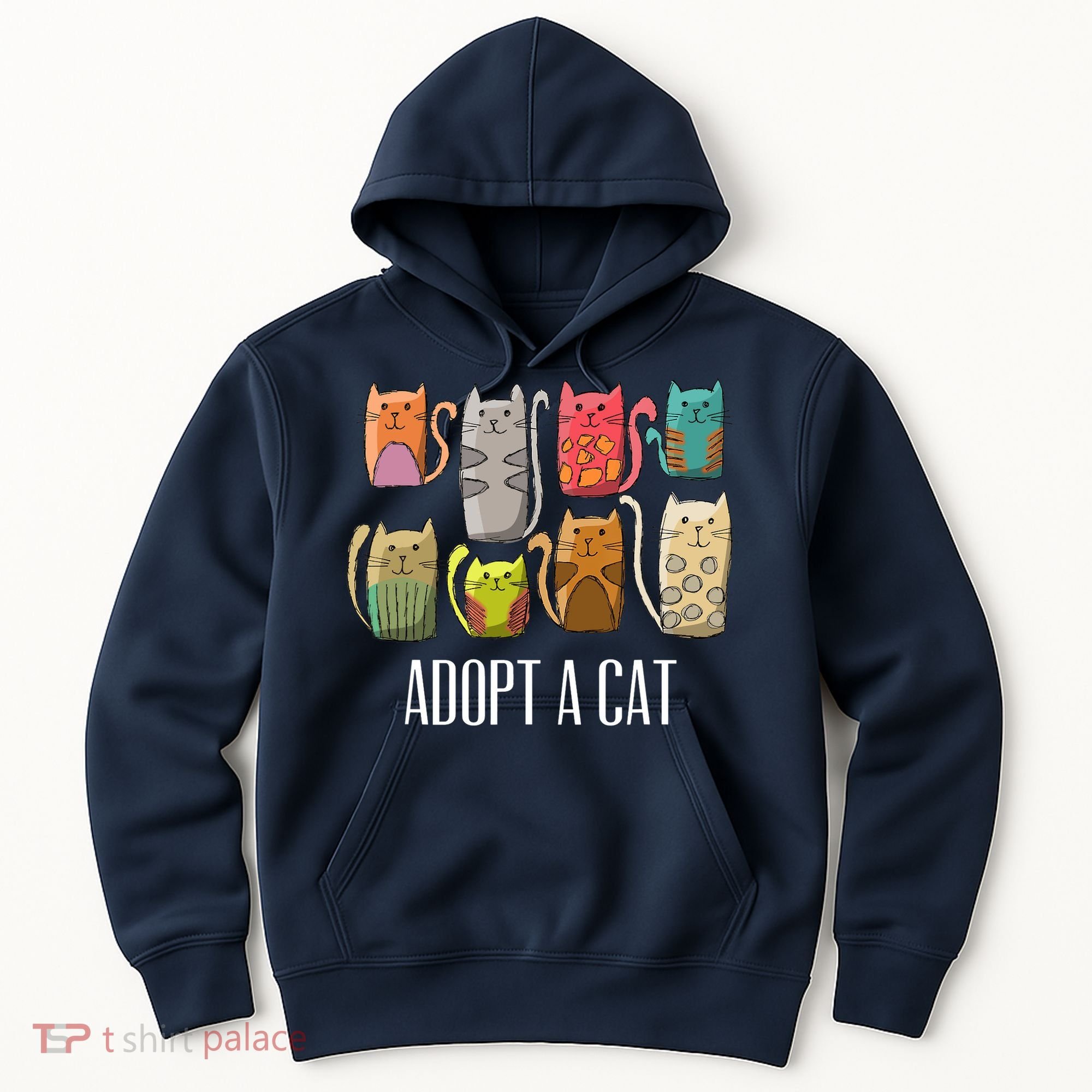 Adopt A Cat Shirt Cat Rescue Cat Adoption Hoodie