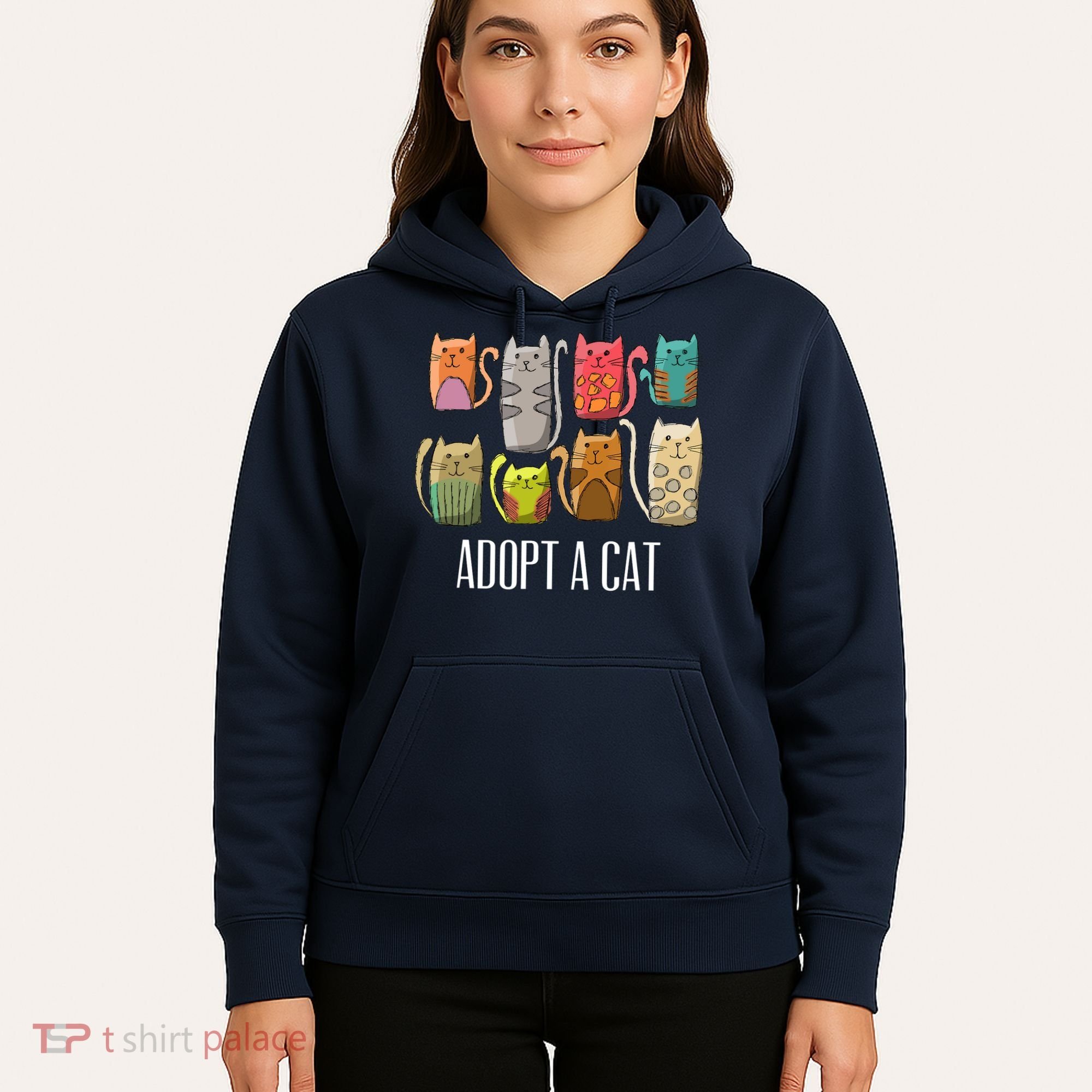 Adopt A Cat Shirt Cat Rescue Cat Adoption Hoodie