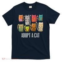 Adopt A Cat Shirt Cat Rescue Cat Adoption T-Shirt thumb 0