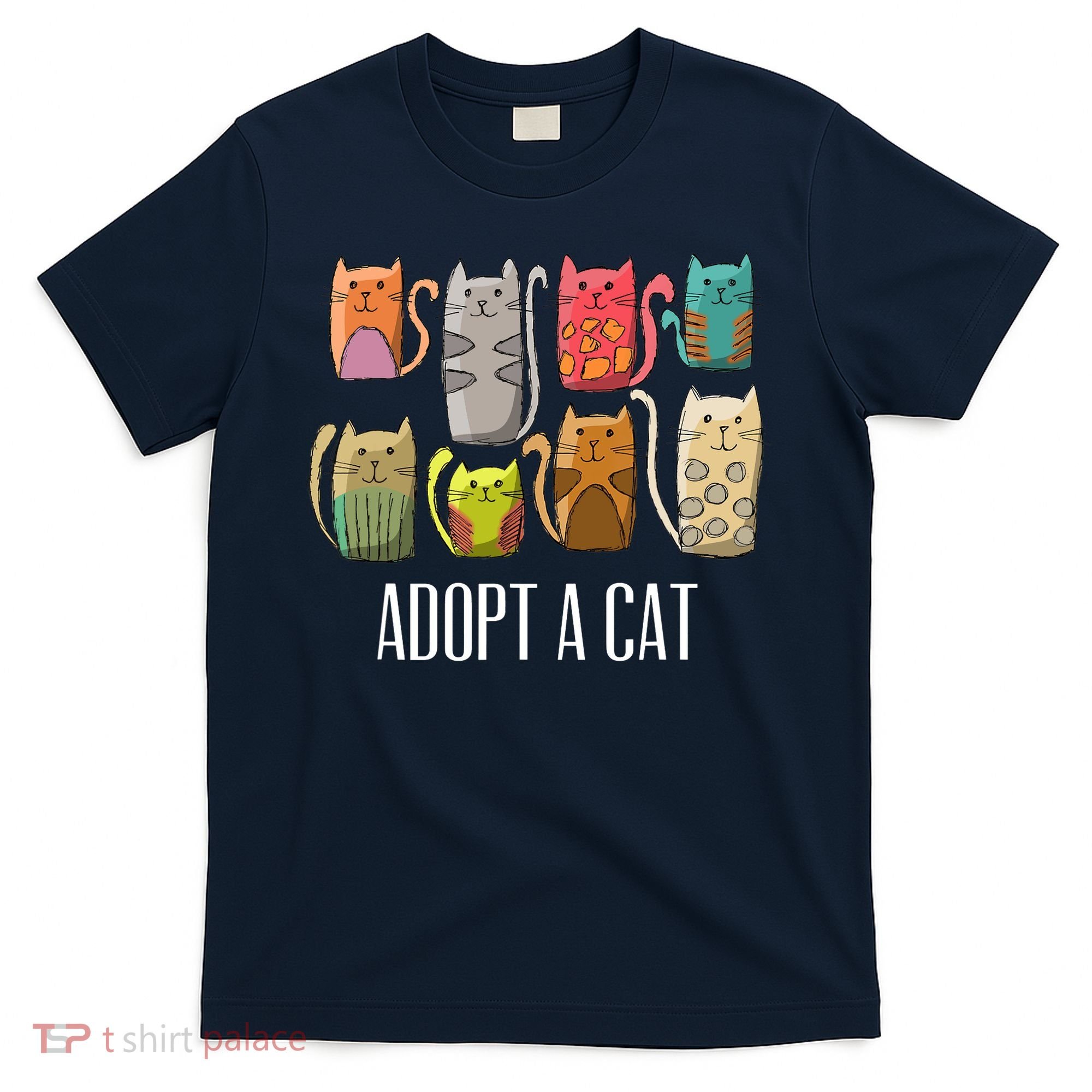 Adopt A Cat Shirt Cat Rescue Cat Adoption T-Shirt