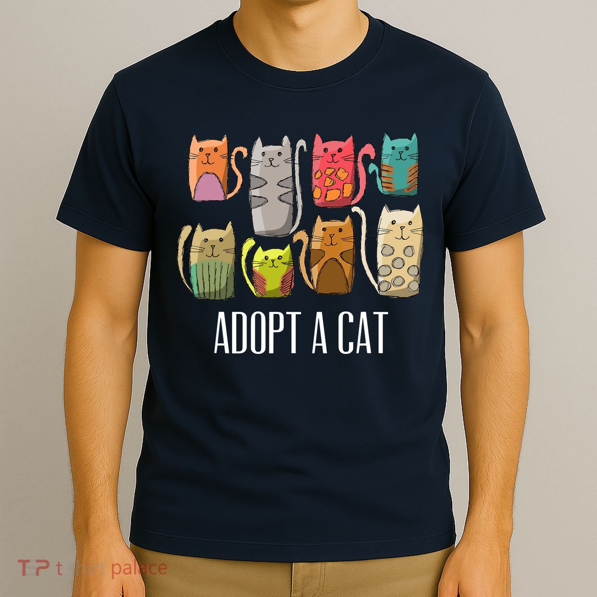 Adopt A Cat Shirt Cat Rescue Cat Adoption T-Shirt