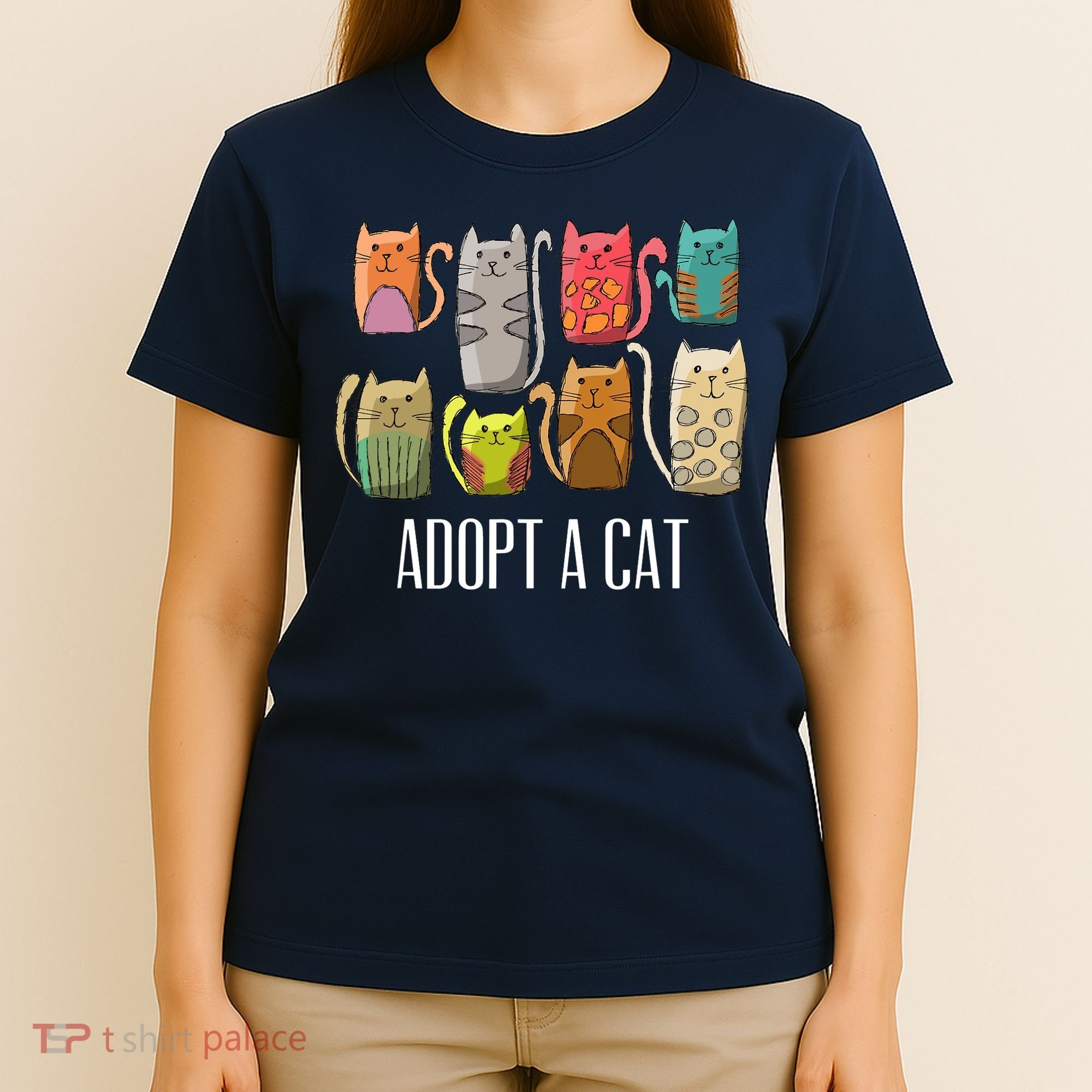Adopt A Cat Shirt Cat Rescue Cat Adoption T-Shirt