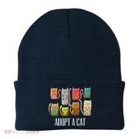 Adopt A Cat Shirt Cat Rescue Cat Adoption Beanie thumb 0