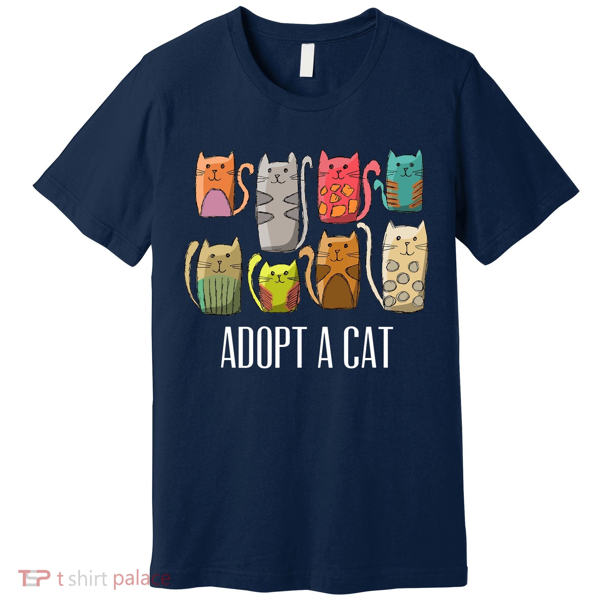 Adopt A Cat Shirt Cat Rescue Cat Adoption Premium T-Shirt