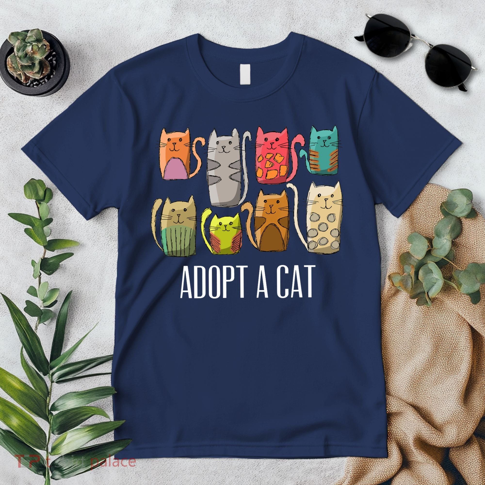 Adopt A Cat Shirt Cat Rescue Cat Adoption Premium T-Shirt