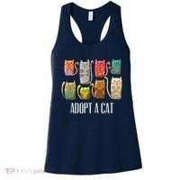 Adopt A Cat Shirt Cat Rescue Cat Adoption Women's Tank Top thumb 0