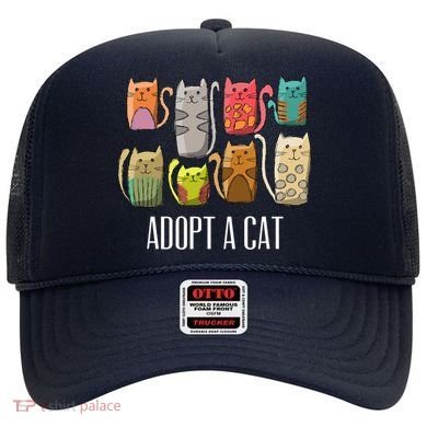 Adopt A Cat Shirt Cat Rescue Cat Adoption Hat