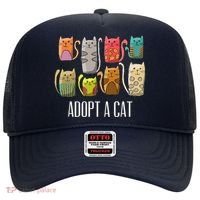 Adopt A Cat Shirt Cat Rescue Cat Adoption Hat thumb 0