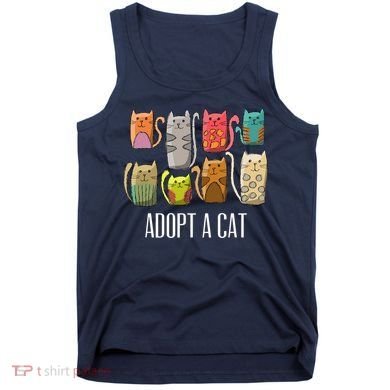 Adopt A Cat Shirt Cat Rescue Cat Adoption Tank Top