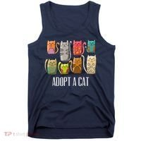 Adopt A Cat Shirt Cat Rescue Cat Adoption Tank Top thumb 0