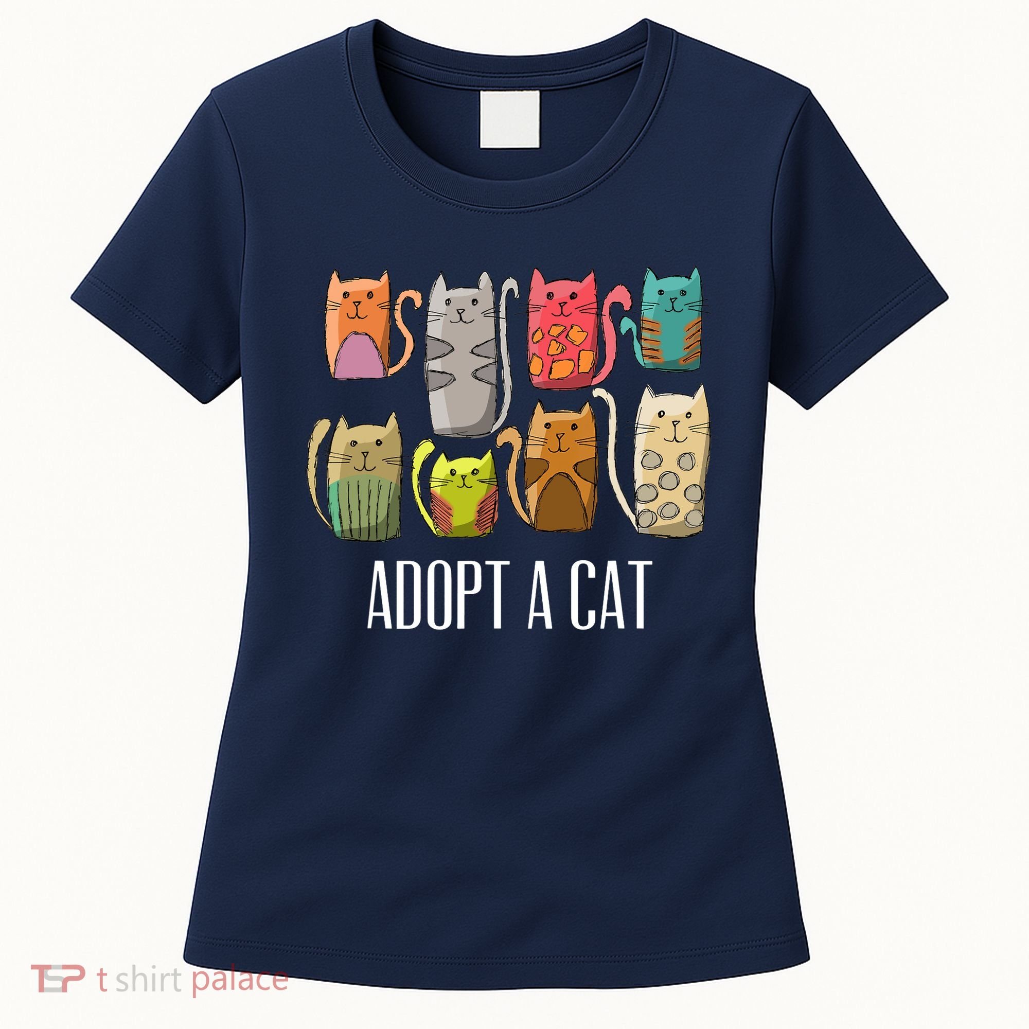 Adopt A Cat Shirt Cat Rescue Cat Adoption Women's T-Shirt